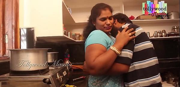  Hot desi masala aunty seduced by a teen boy